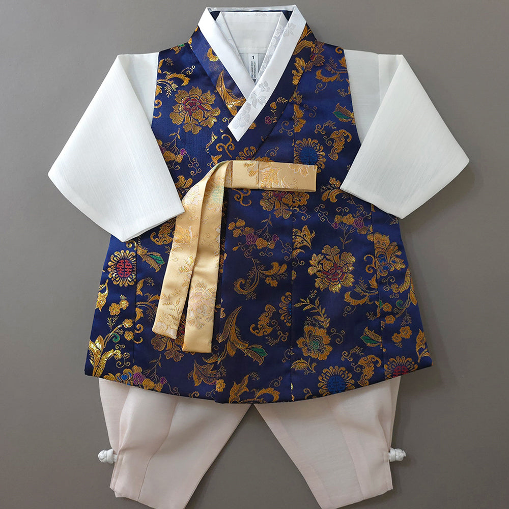 Hae Navy Boy Hanbok (1-9YR)