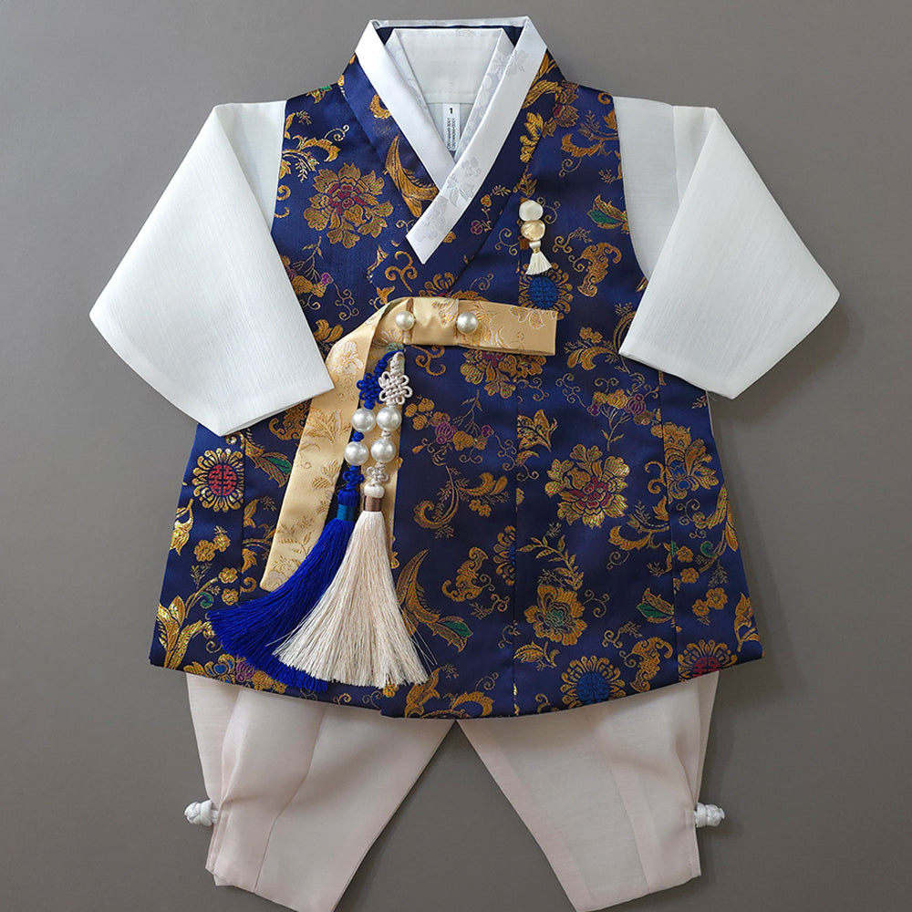 Hae Navy Boy Hanbok (1-9YR)