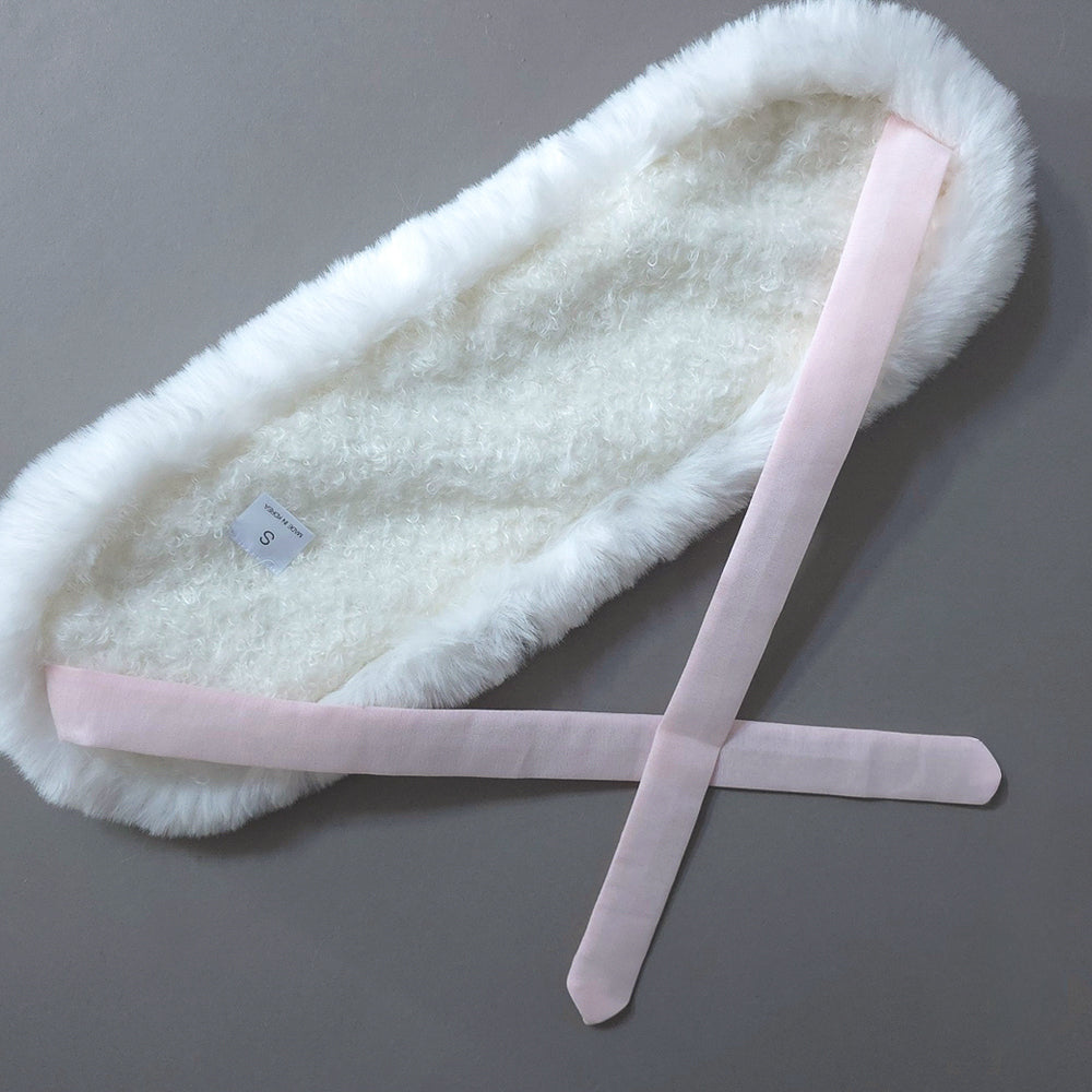 Floral Fur Hanbok Ear Warmer