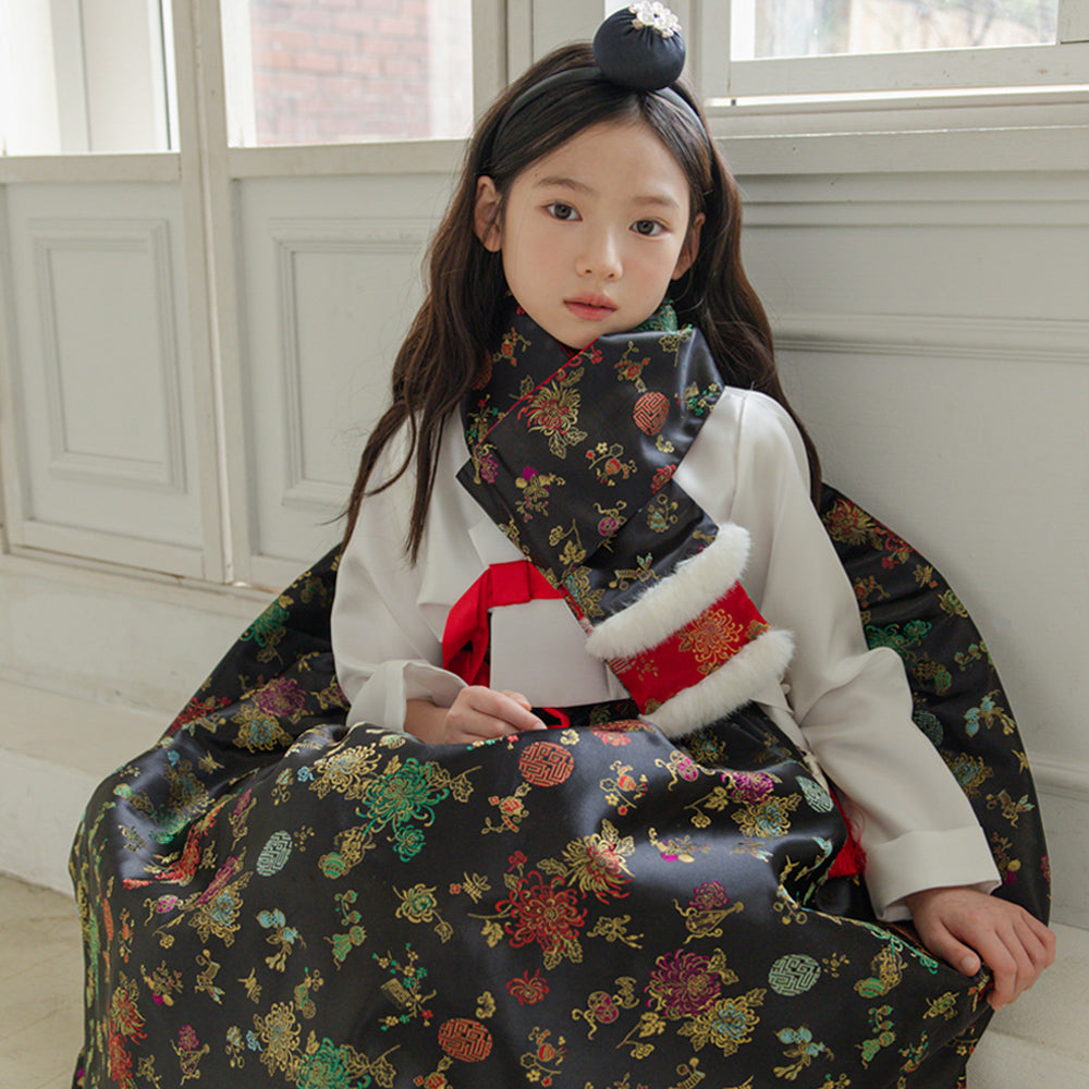 Hae Black Girl Hanbok (1-12YR)