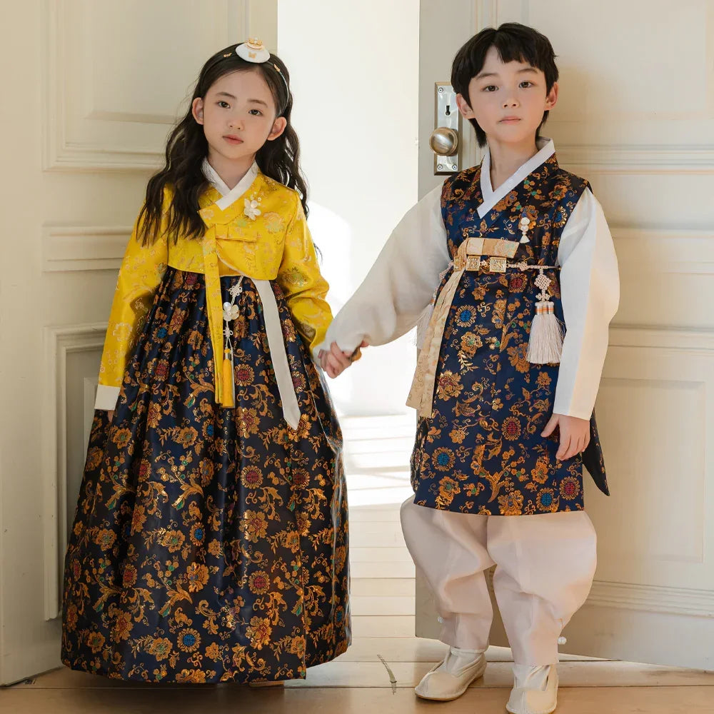 Hae Navy Boy Hanbok (1-9YR) - Native Korean
