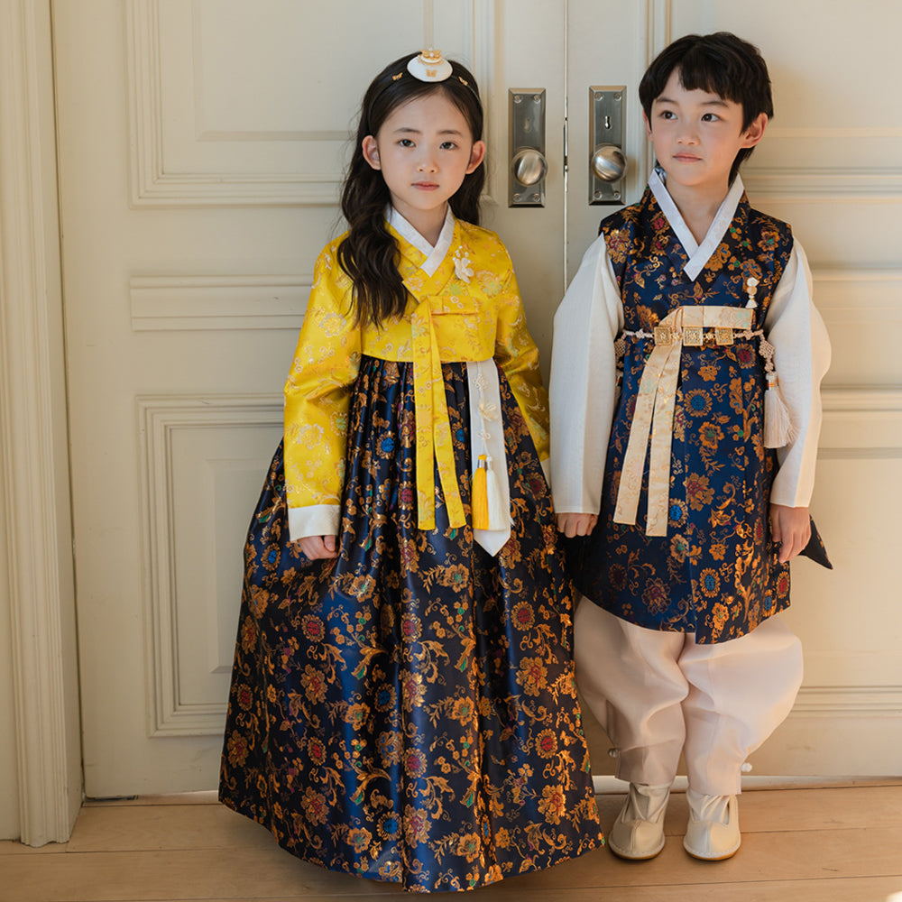 Hae Navy Boy Hanbok (1-9YR)