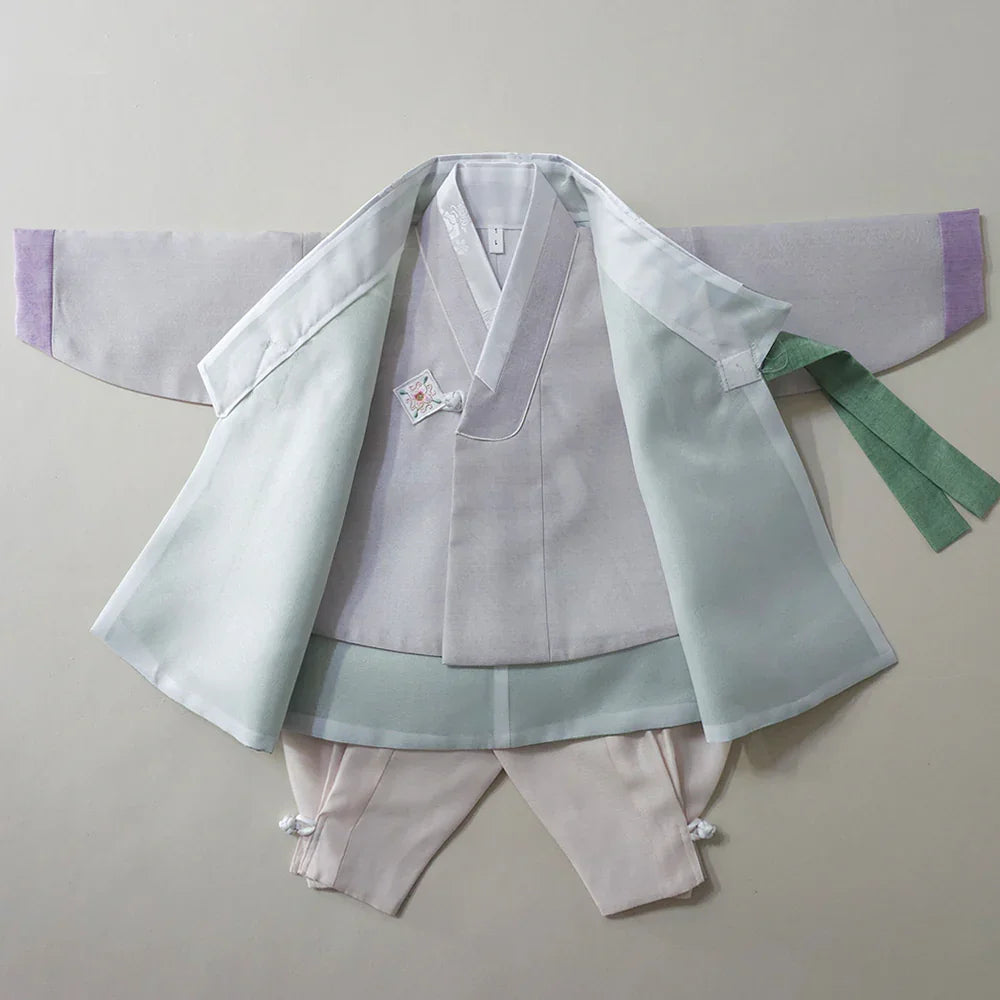 Jooheon Mint Boy Hanbok (1-12YR) - Native Korean