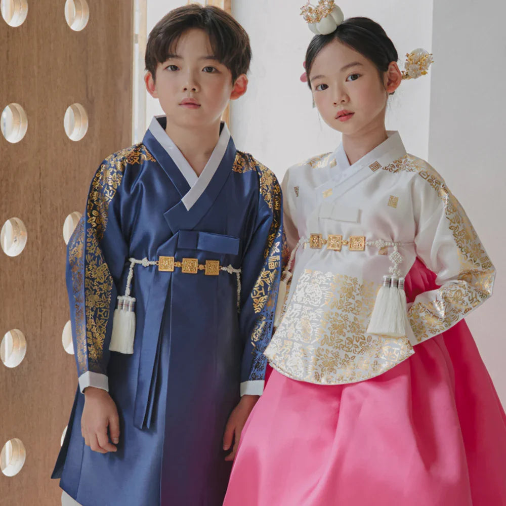Moorin Pink Skirt Girl Hanbok (1-12YR) - Native Korean