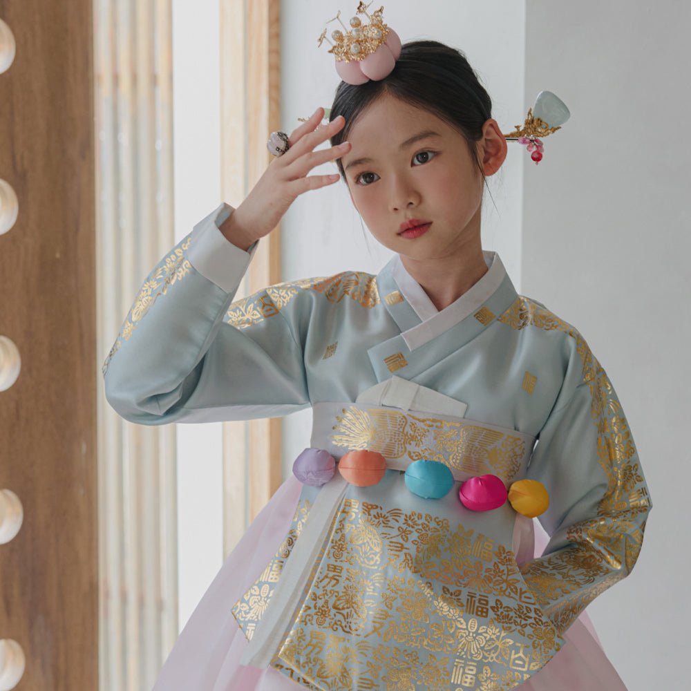 Moorin Sky Dangui Girl Hanbok (1-12YR)