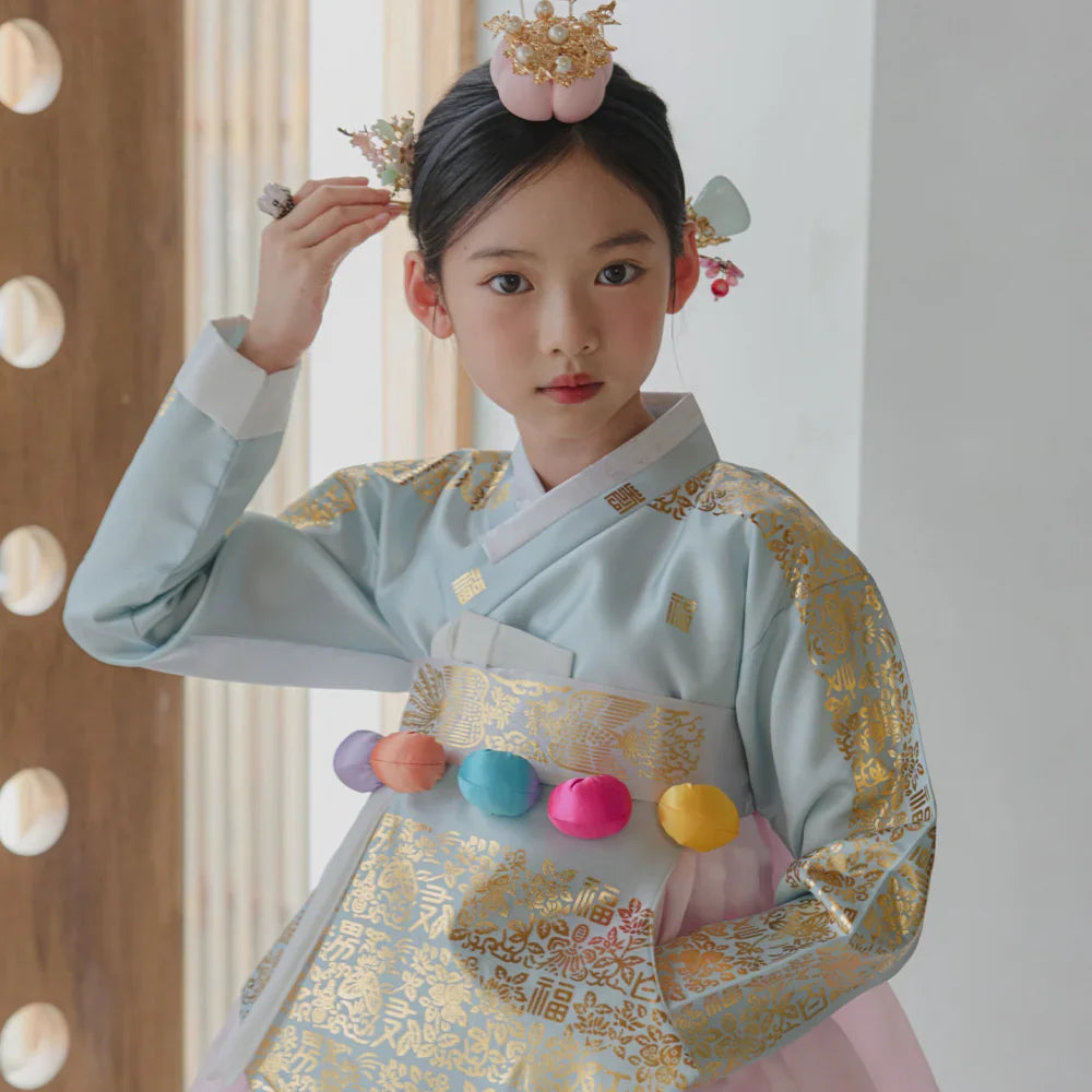 Moorin Sky Dangui Girl Hanbok (1-12YR)