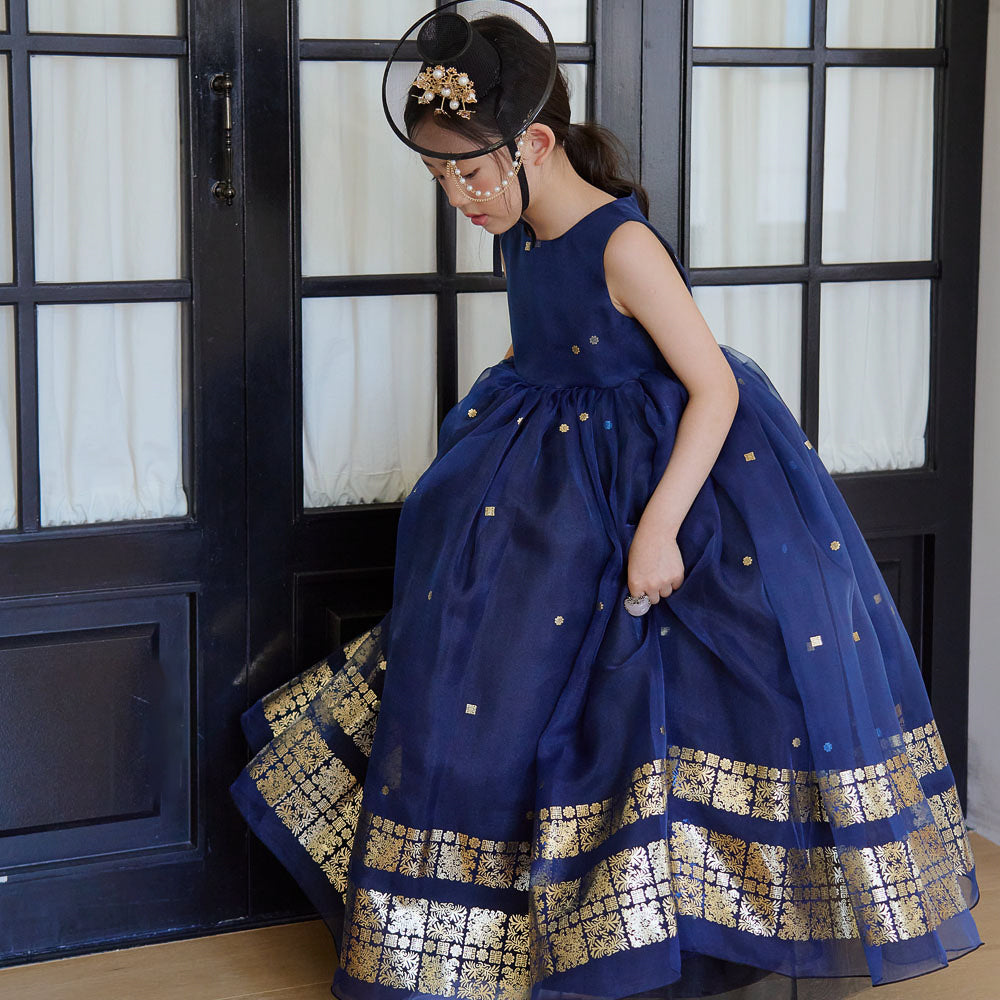 Won Navy Dress (1-8YR)