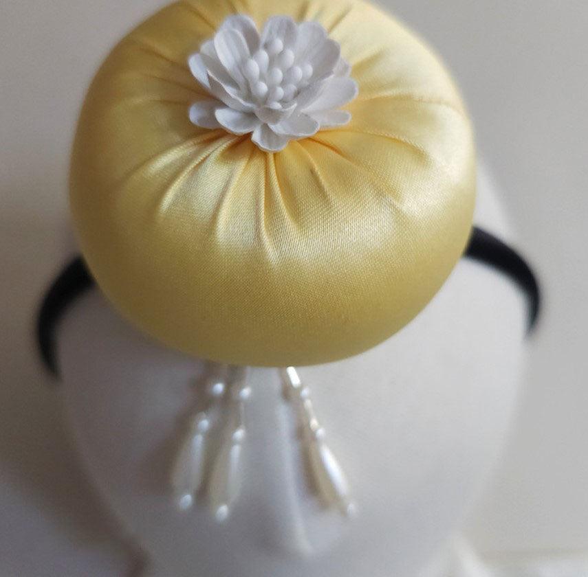 Blossom Pearl Cushion Headband - Native Korean