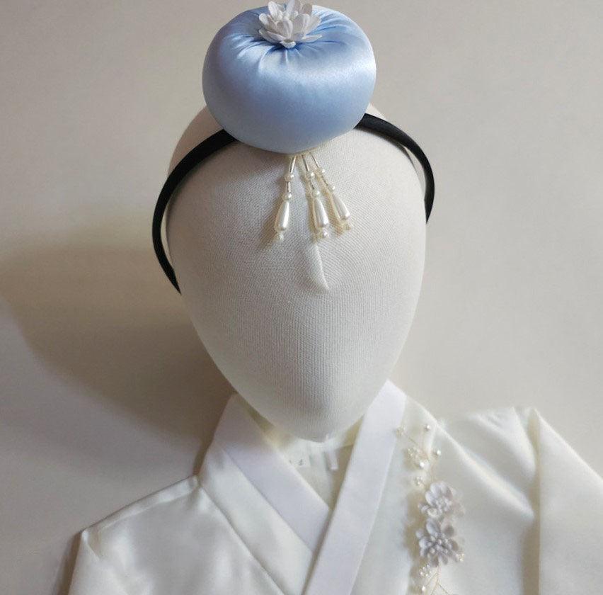 Blossom Pearl Cushion Headband - Native Korean