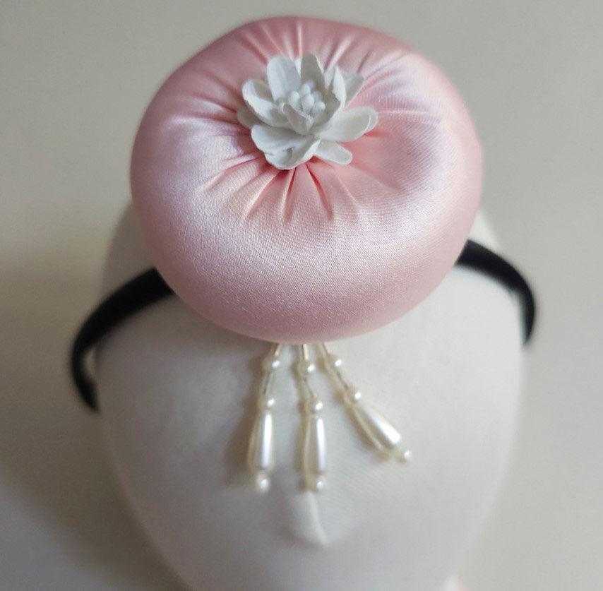 Blossom Pearl Cushion Headband - Native Korean