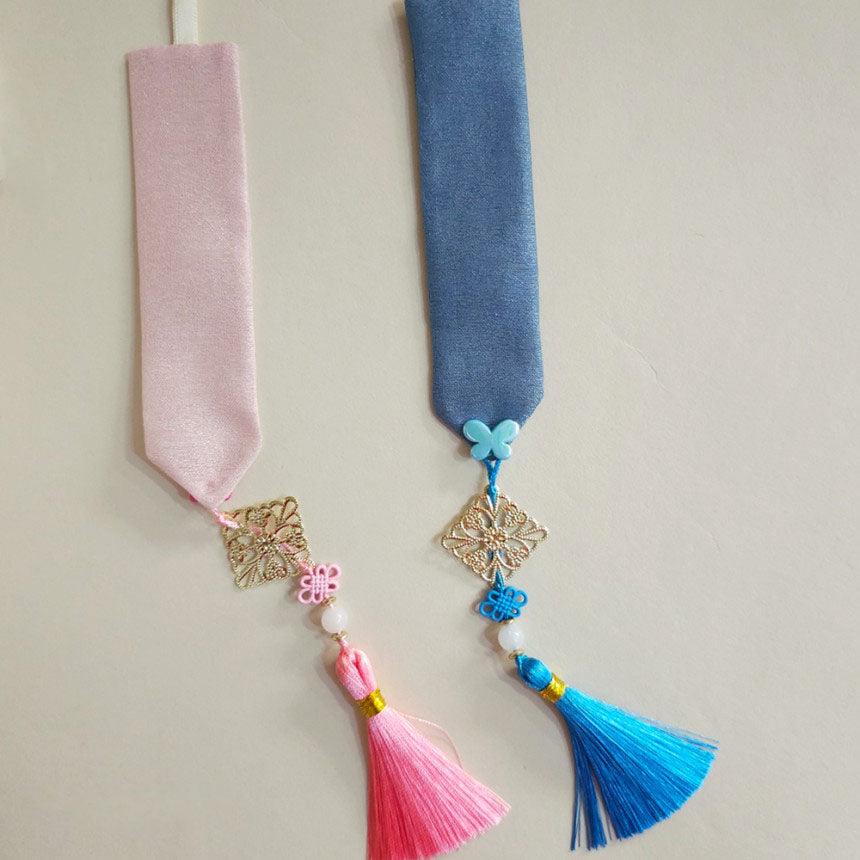 Butterfly Charm Ribbon Norigae - Native Korean