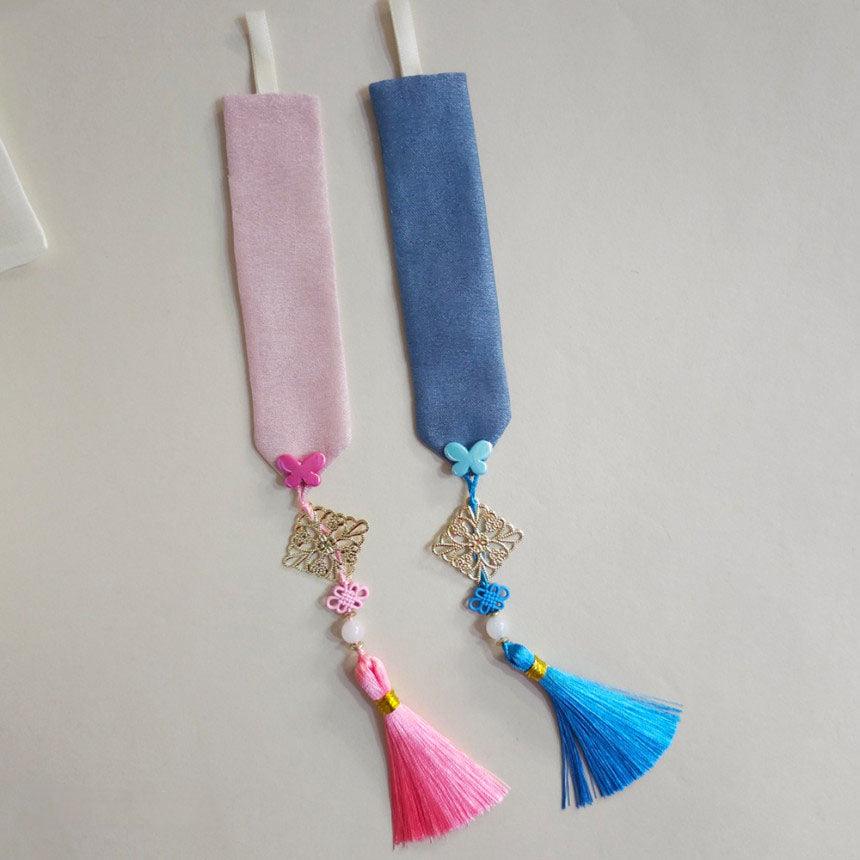 Butterfly Charm Ribbon Norigae - Native Korean