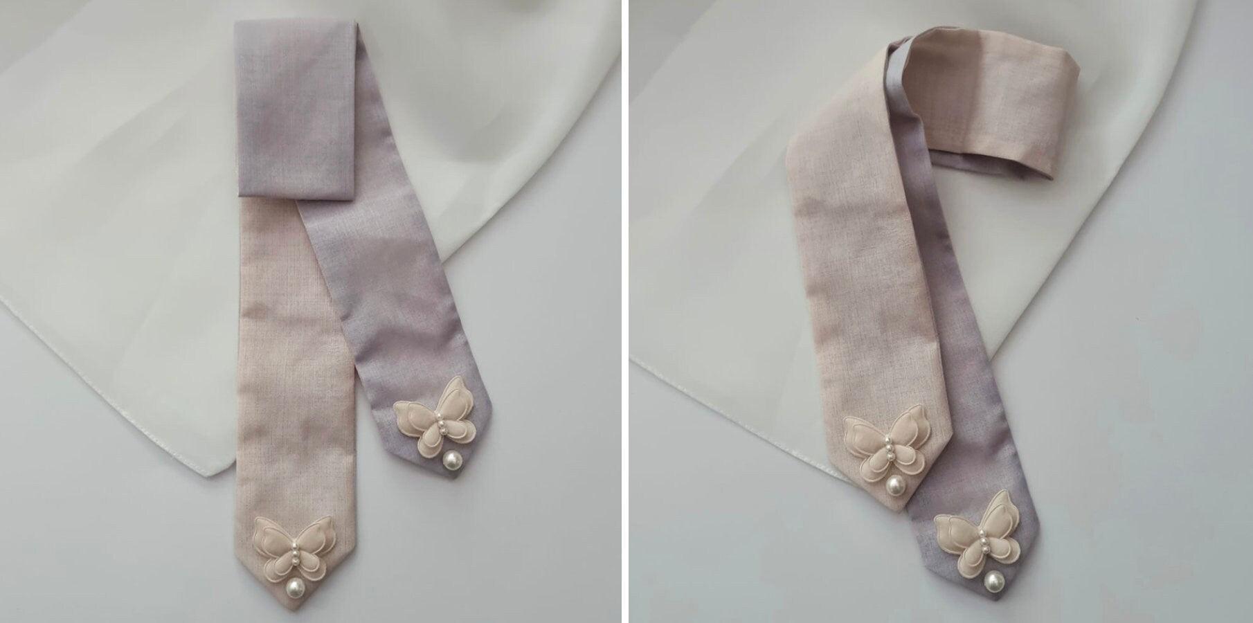 Butterfly Double-Side Hair Tie - Native Korean