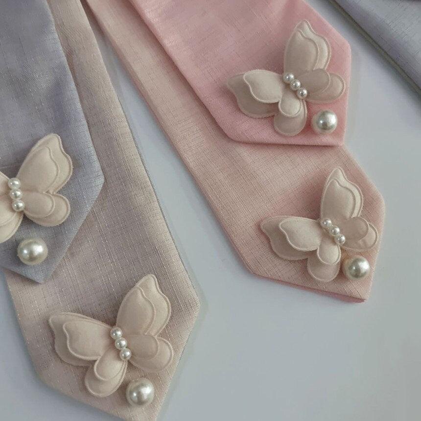 Butterfly Double-Side Hair Tie - Native Korean