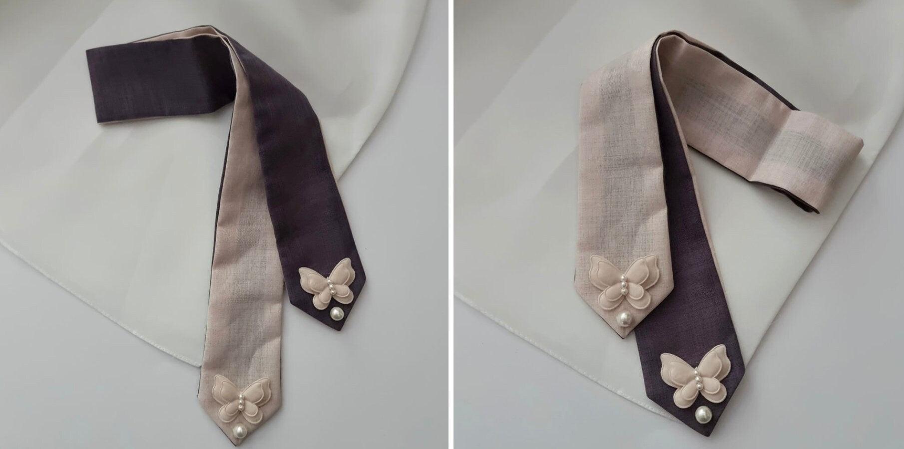 Butterfly Double-Side Hair Tie - Native Korean