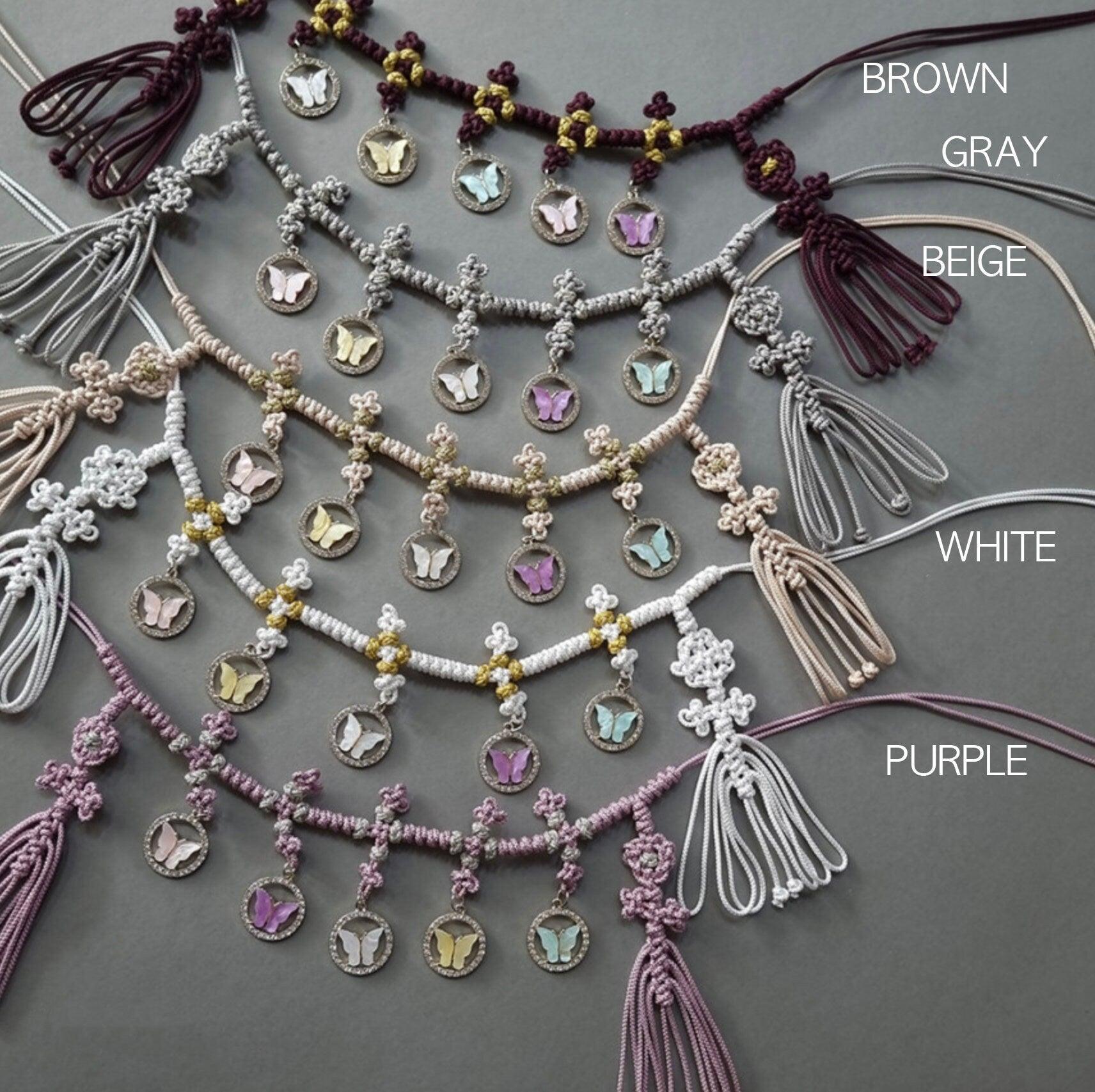 Butterfly Knot Belt - Native Korean