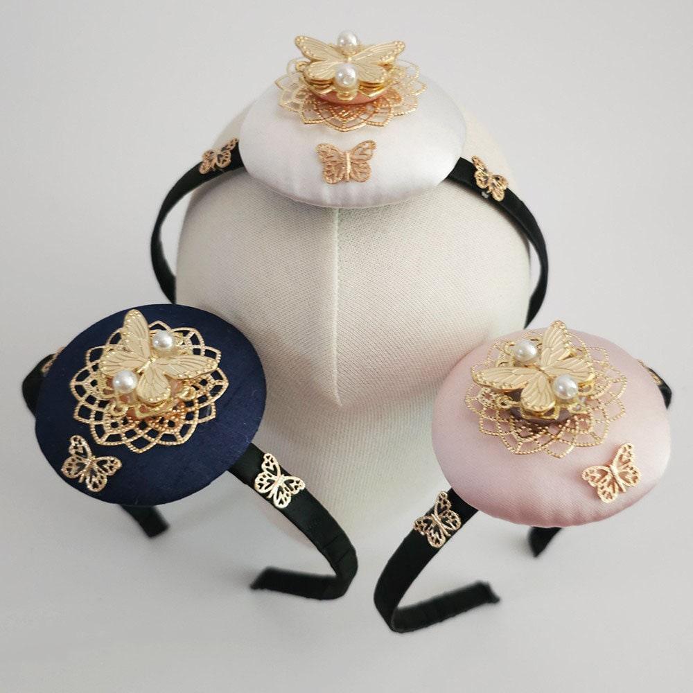 Butterfly Ornaments Headband - Native Korean