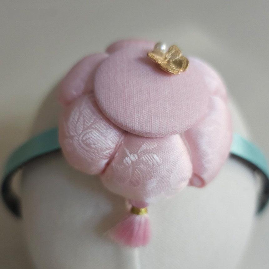 Butterfly Tassel Pumpkin Headband - Native Korean