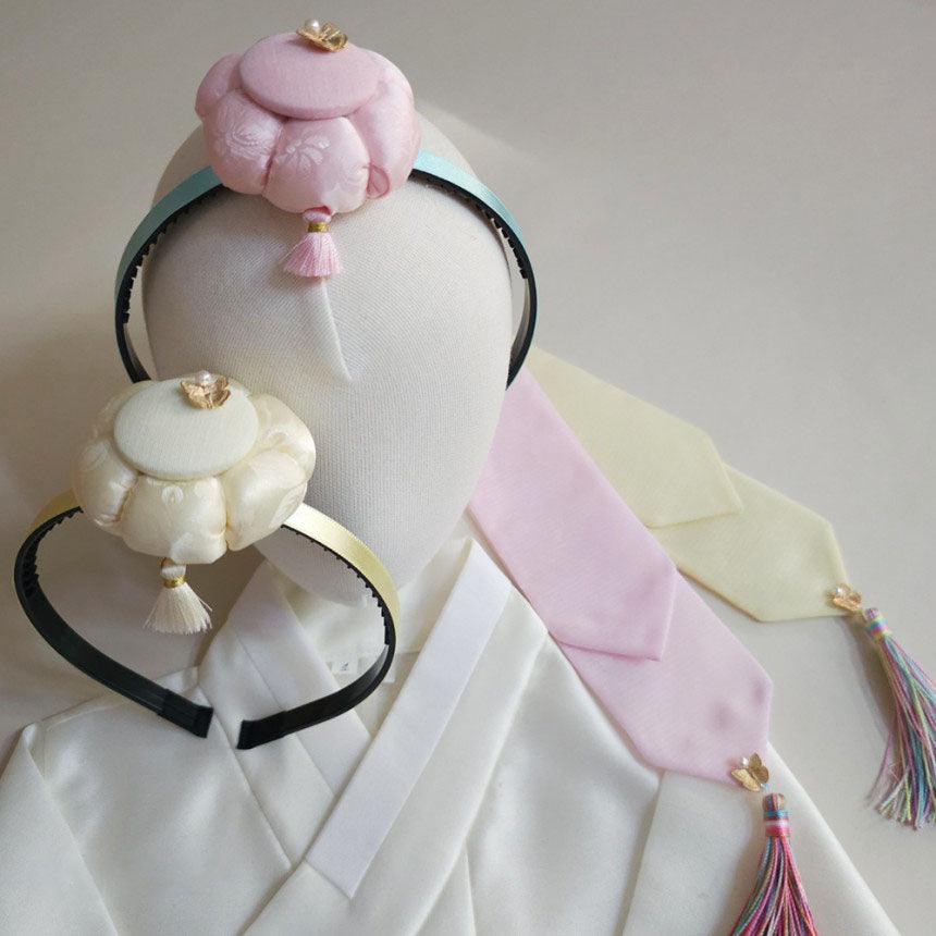 Butterfly Tassel Pumpkin Headband - Native Korean