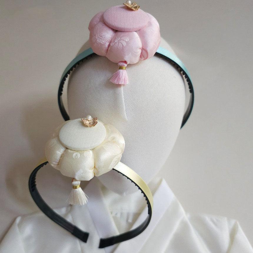 Butterfly Tassel Pumpkin Headband - Native Korean