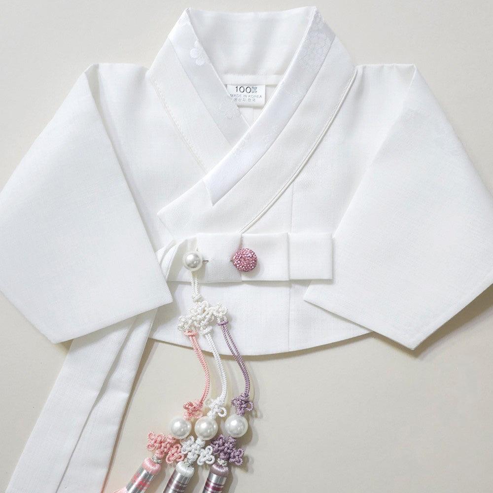 Crystal and Pearl Brooch - Native Korean