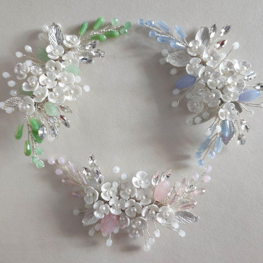Crystal Bloom Hairpin - Native Korean