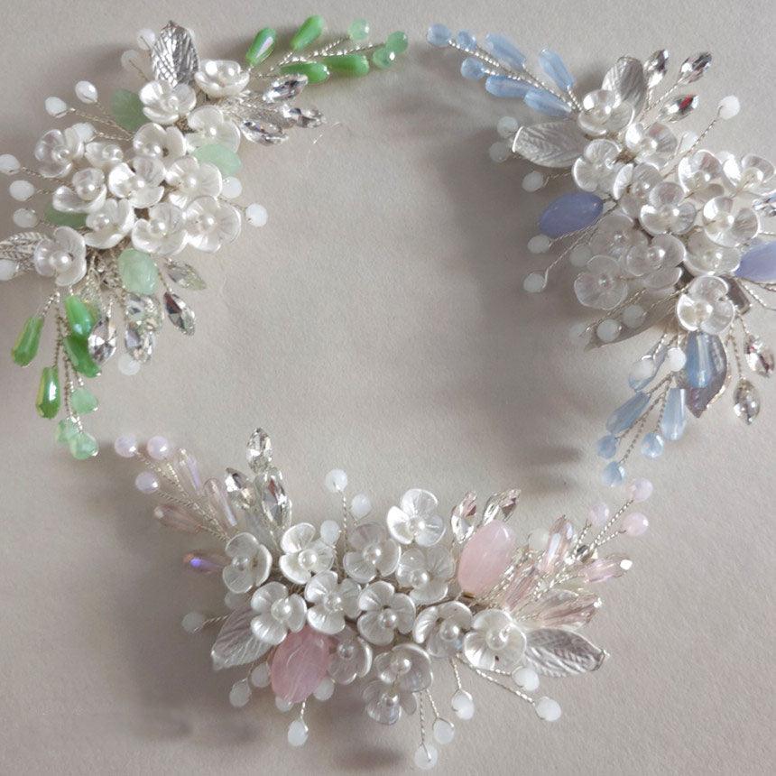 Crystal Bloom Hairpin - Native Korean