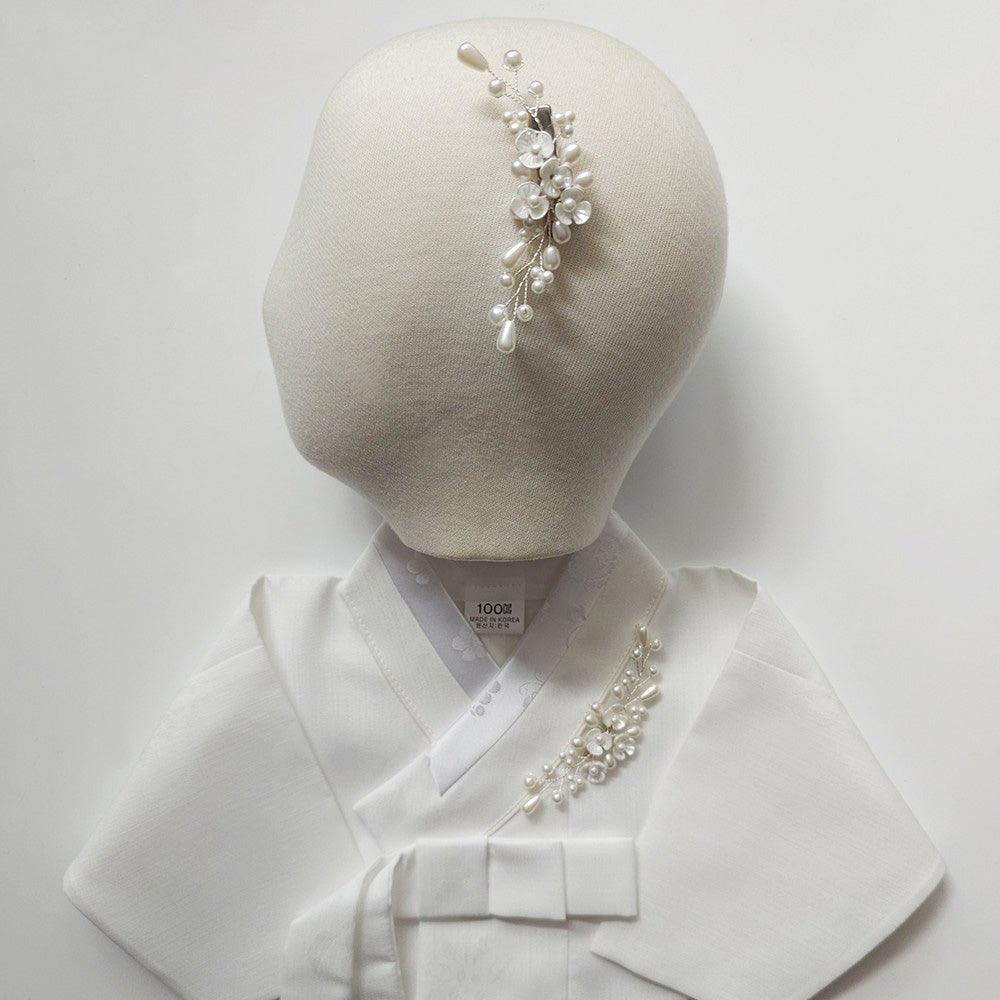 Dami Mini Floral Hairpin - Native Korean