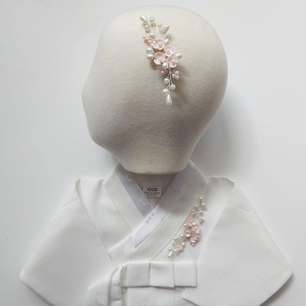 Dami Mini Floral Hairpin - Native Korean