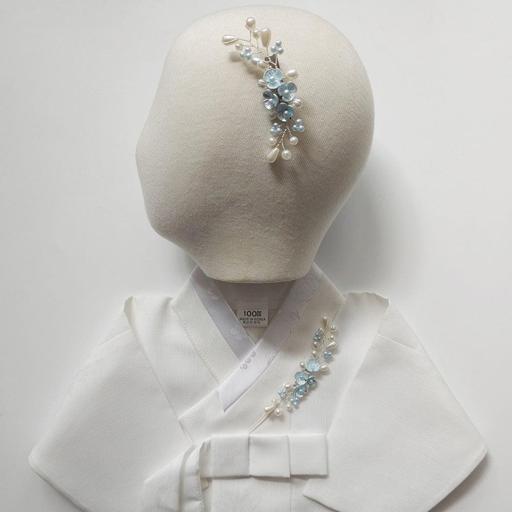 Dami Mini Floral Hairpin - Native Korean