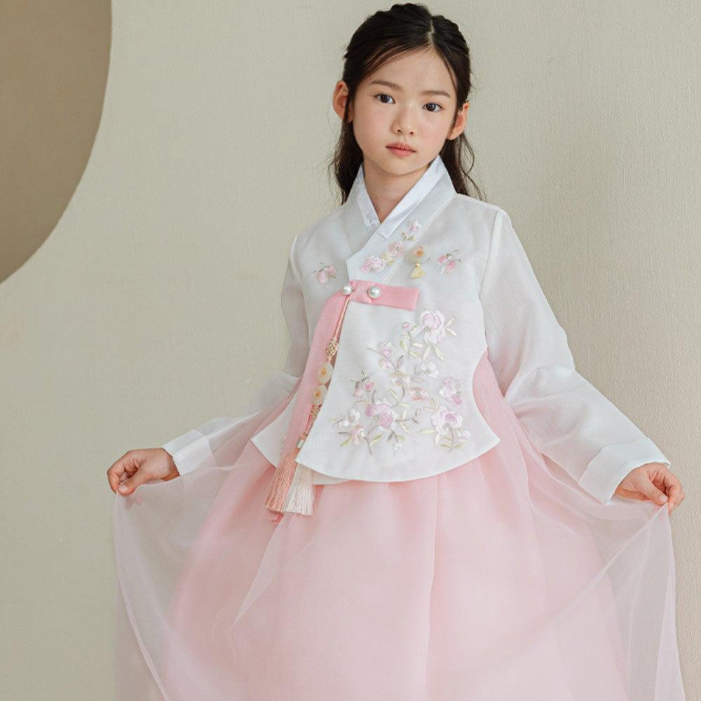 Danahan Pink Dress Girl Hanbok (1-10YR) - Native Korean