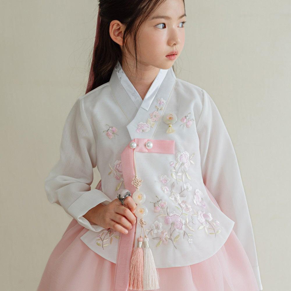 Danahan Pink Dress Girl Hanbok