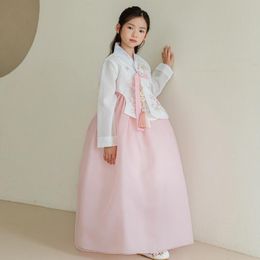 Danahan Pink Dress Girl Hanbok (1-10YR) - Native Korean