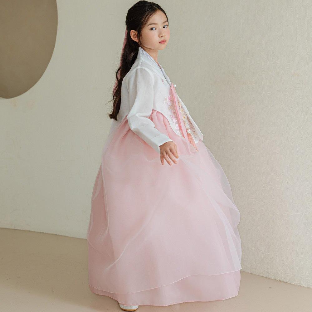 Danahan Pink Dress Girl Hanbok (1-10YR) - Native Korean