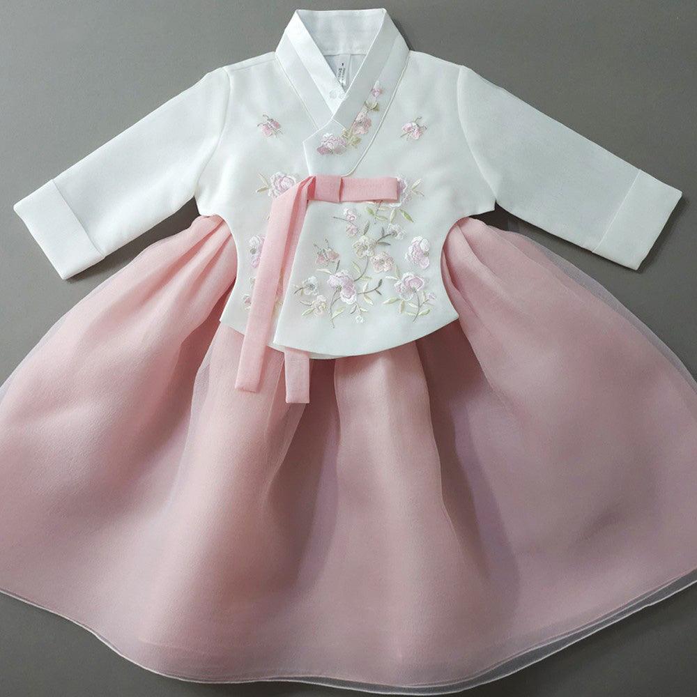 Danahan Pink Dress Girl Hanbok (1-10YR) - Native Korean