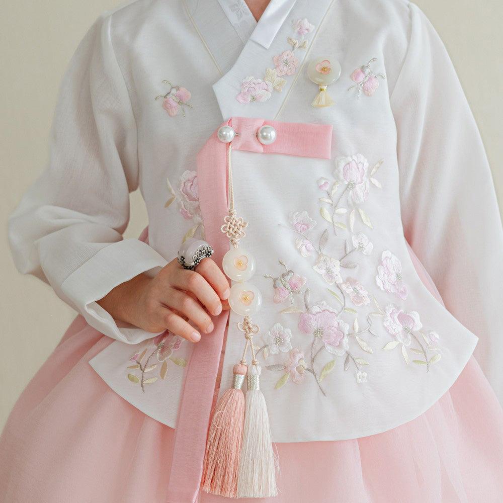 Danahan Pink Dress Girl Hanbok (1-10YR) - Native Korean
