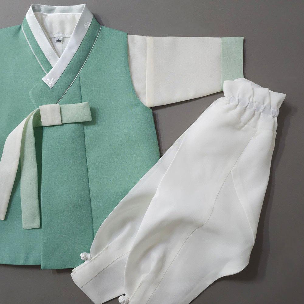 Gaeul Mint Boy Hanbok (1-15YR) - Native Korean