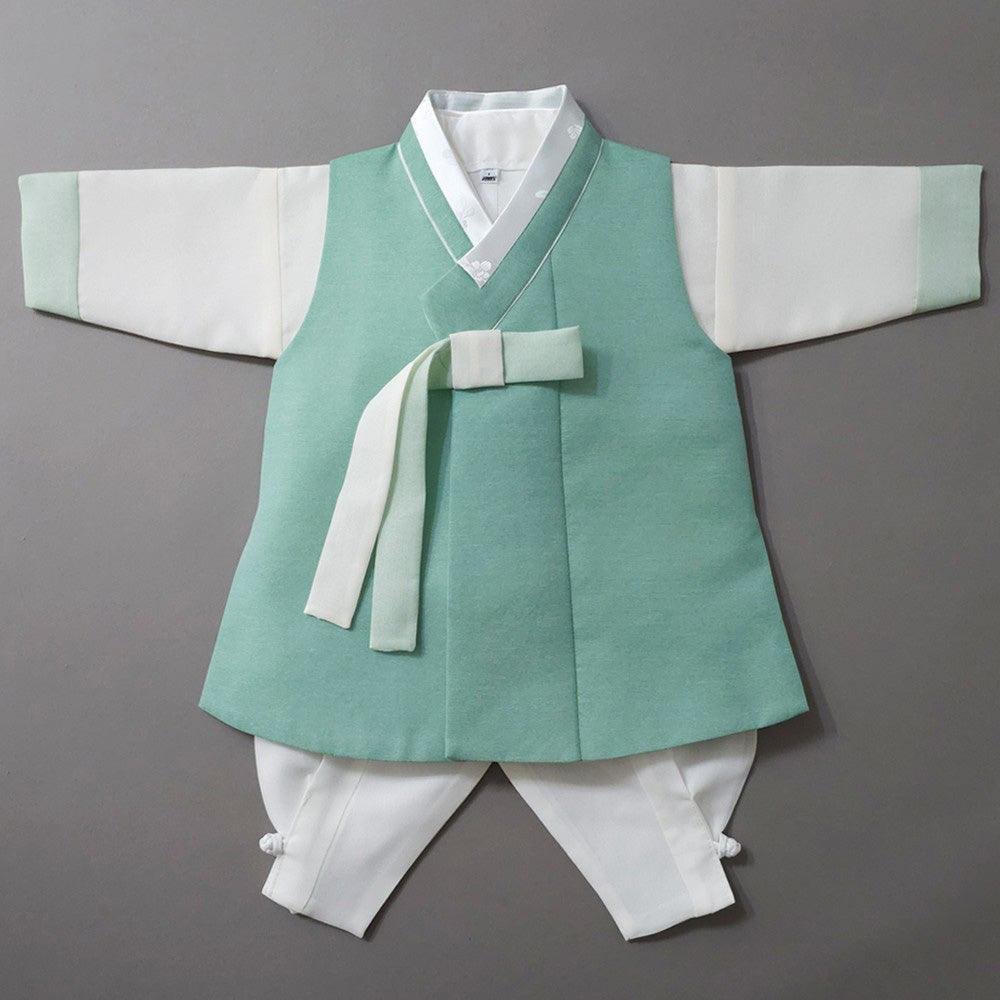 Gaeul Mint Boy Hanbok (1-15YR) - Native Korean