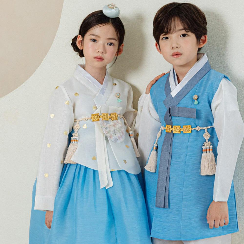 Geru Sky Girl Hanbok (1-10YR) - Native Korean