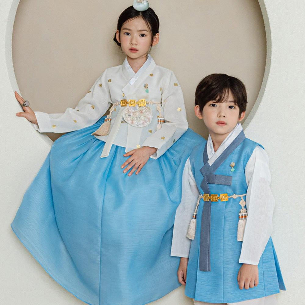 Geru Sky Girl Hanbok (1-10YR) - Native Korean