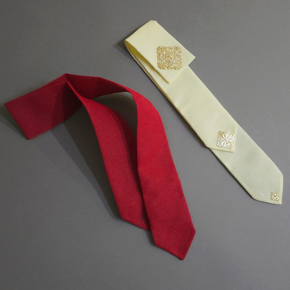 Gold Ornaments Hair Tie - Native Korean