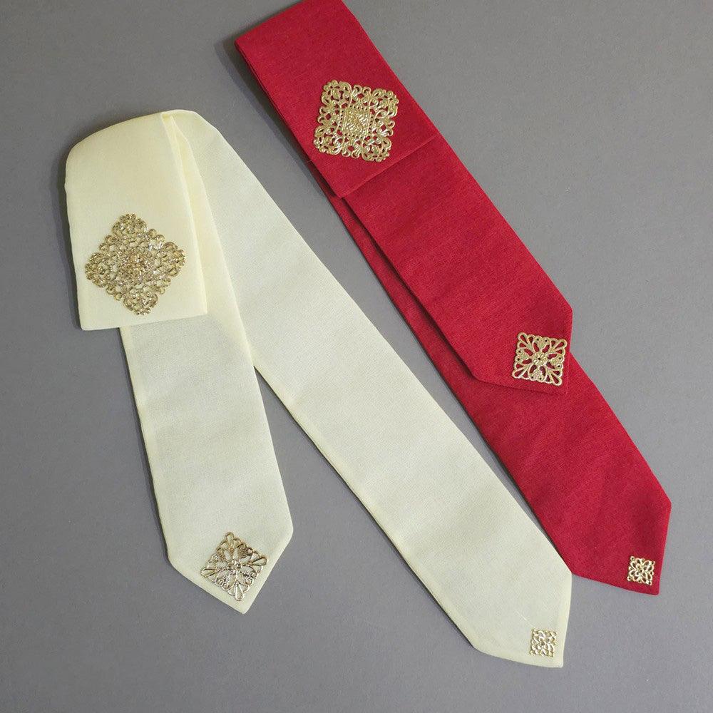Gold Ornaments Hair Tie - Native Korean