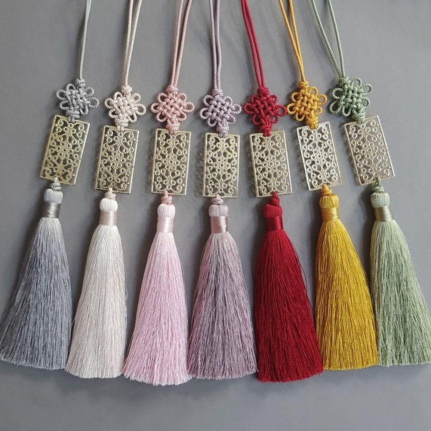 Gold Ornaments Tassel Norigae - Native Korean