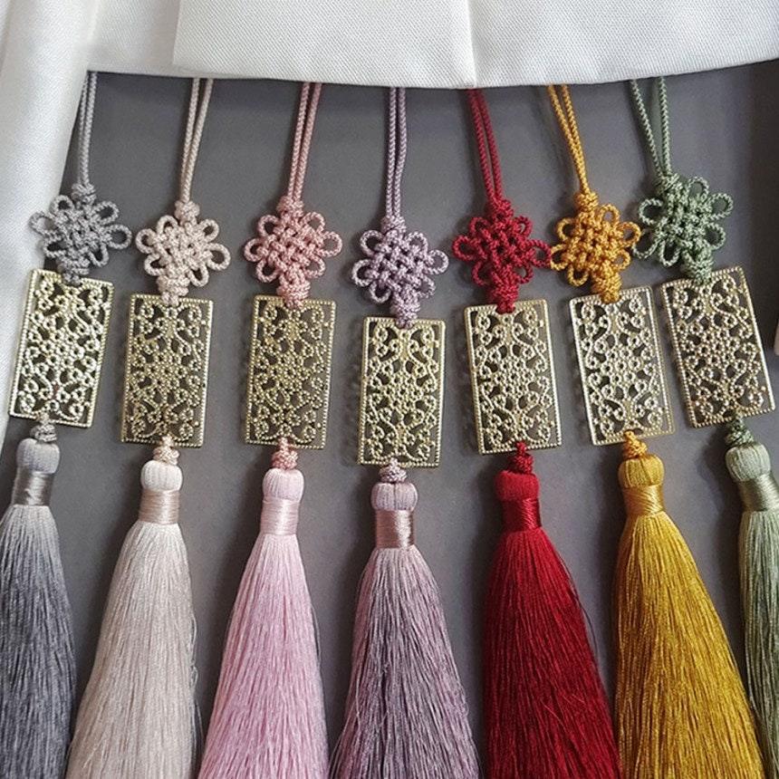 Gold Ornaments Tassel Norigae - Native Korean