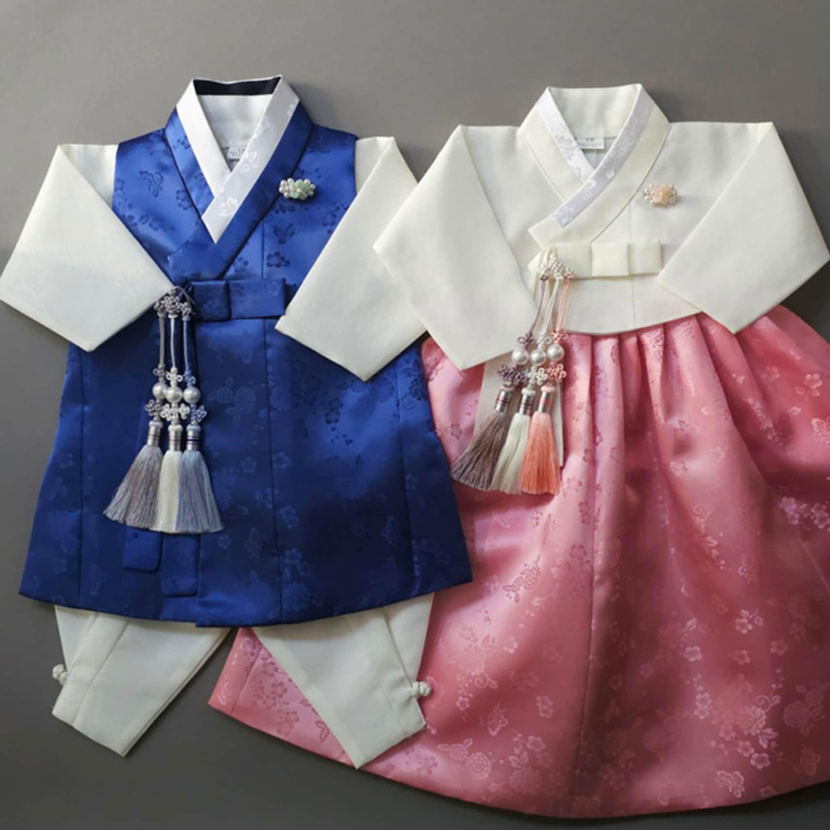 Hemin Blue Boy Hanbok (100D-10YR) - Native Korean