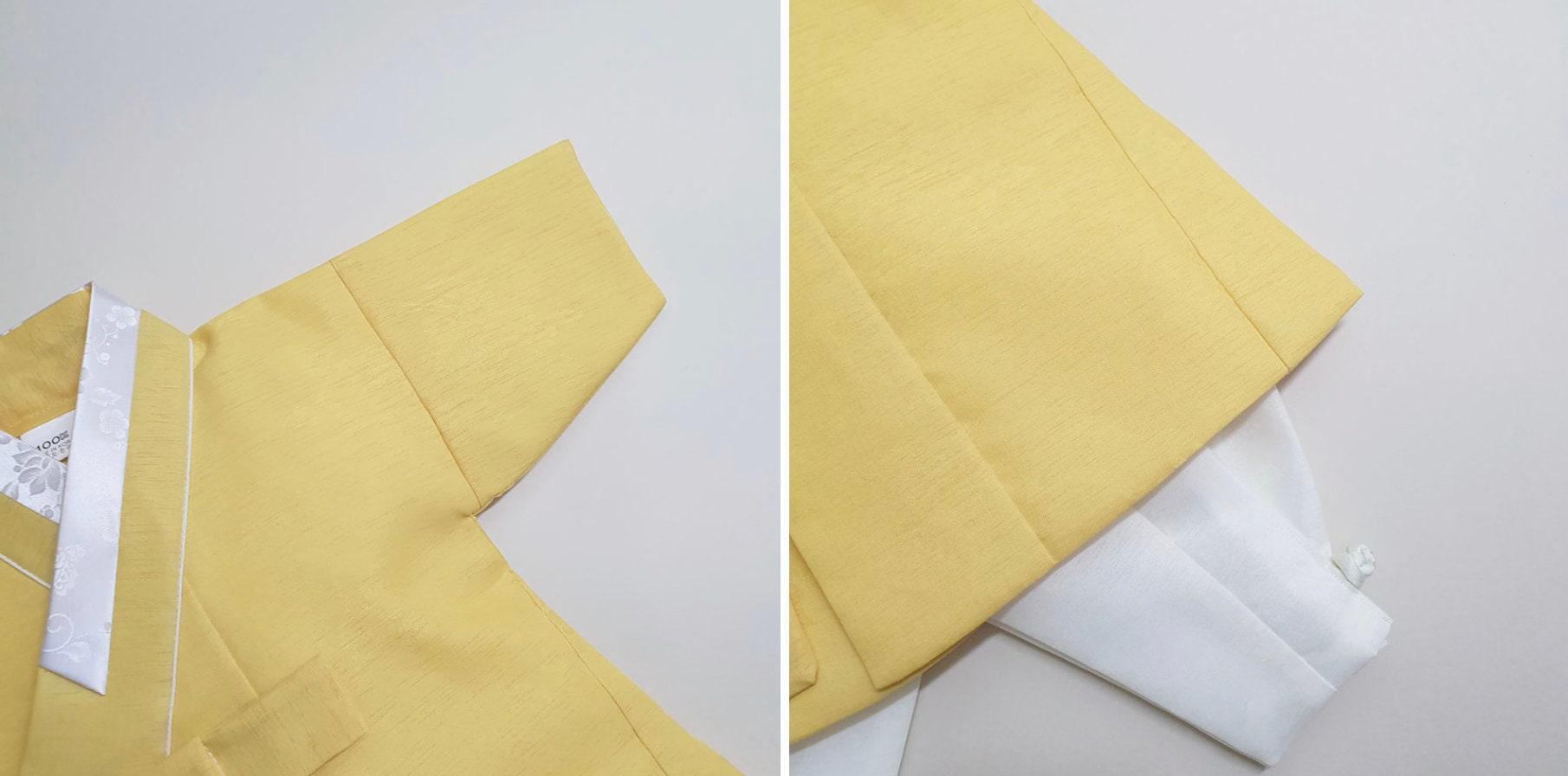 Hyomin Yellow Boy Hanbok (100D-10YR) - Native Korean