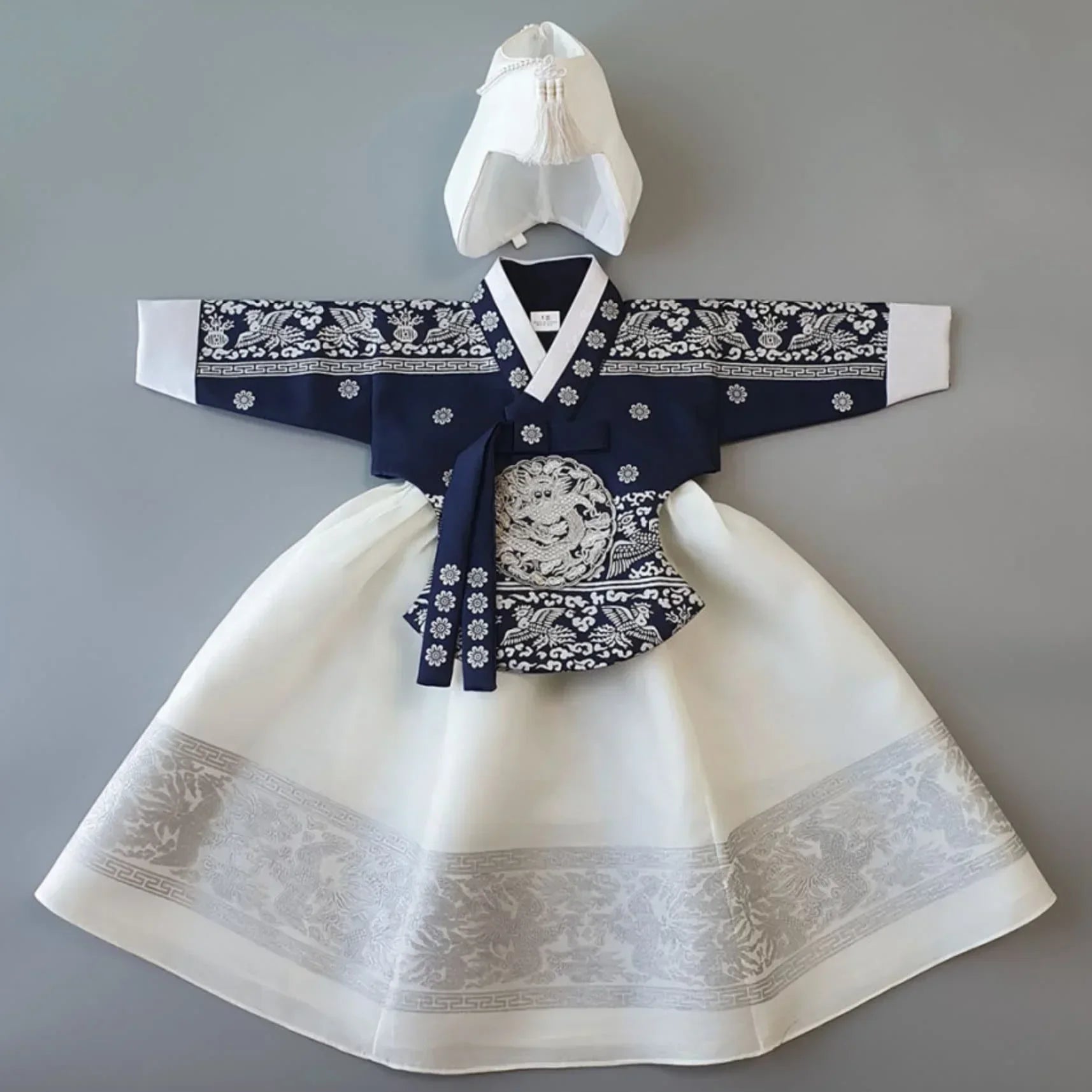 Princess Gold/Silver Girl HANBOK 100Days ~10Age, Korean dol, Dol Hanbok Set , Korean Traditional Dress, Korean Costume - NativeKorean - ㄴGirl Traditional Hanbok