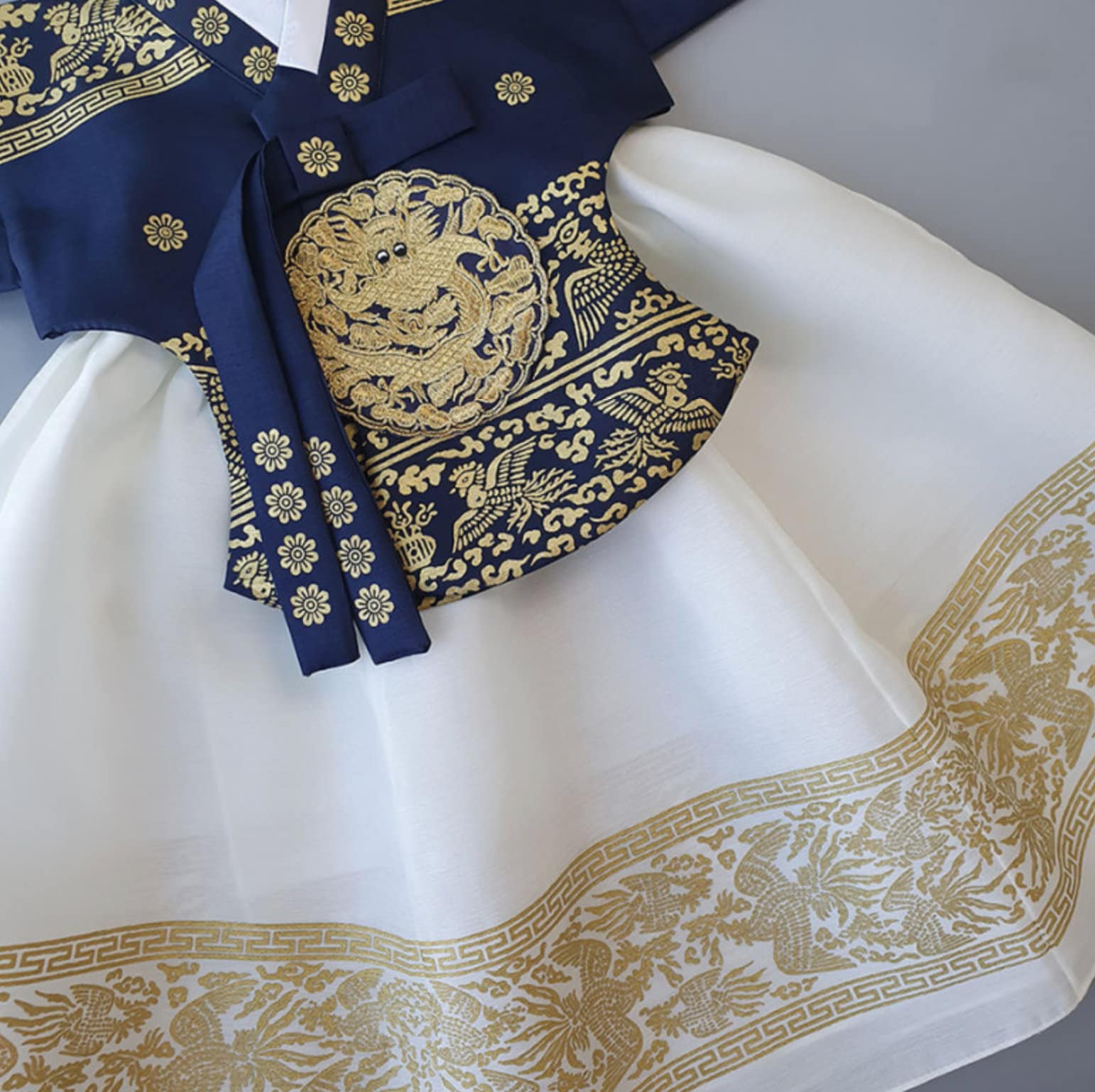 Princess Gold/Silver Girl HANBOK 100Days ~10Age, Korean dol, Dol Hanbok Set , Korean Traditional Dress, Korean Costume - NativeKorean - ㄴGirl Traditional Hanbok