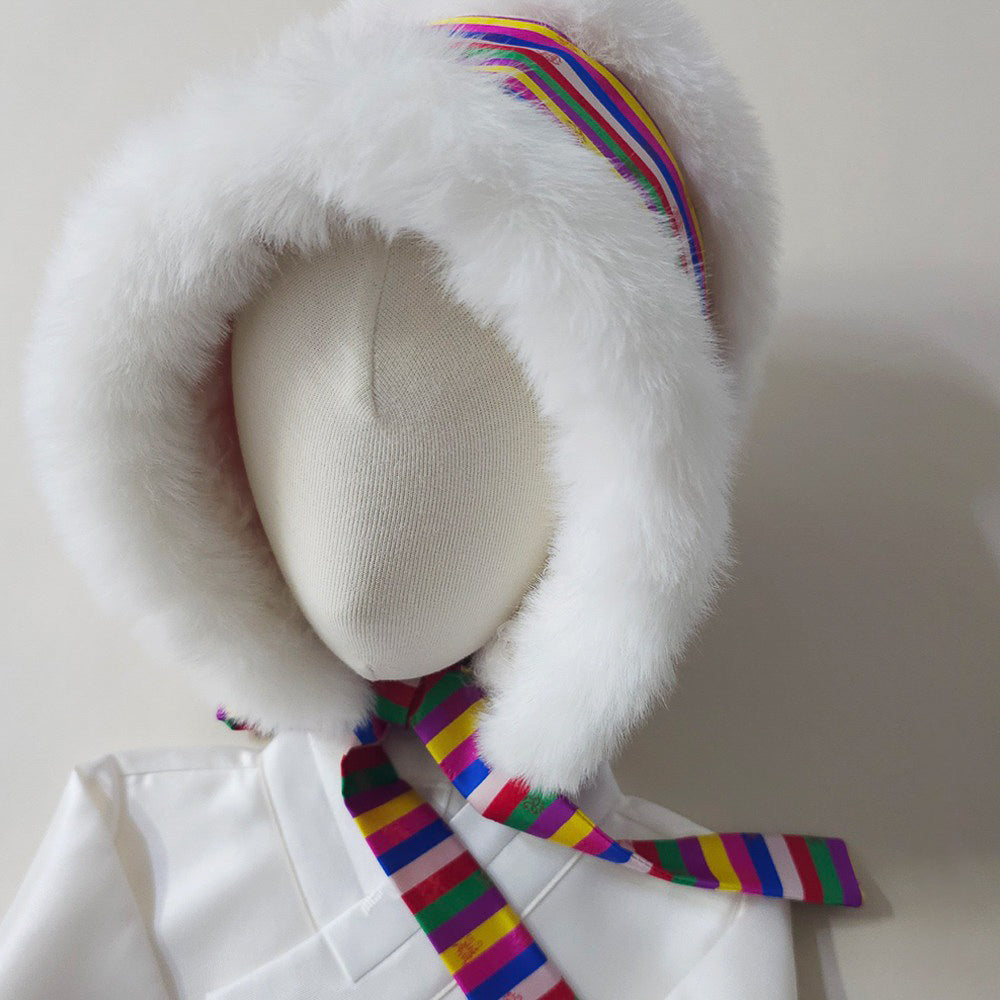 Saekdong Fur Hanbok Ear Warmer