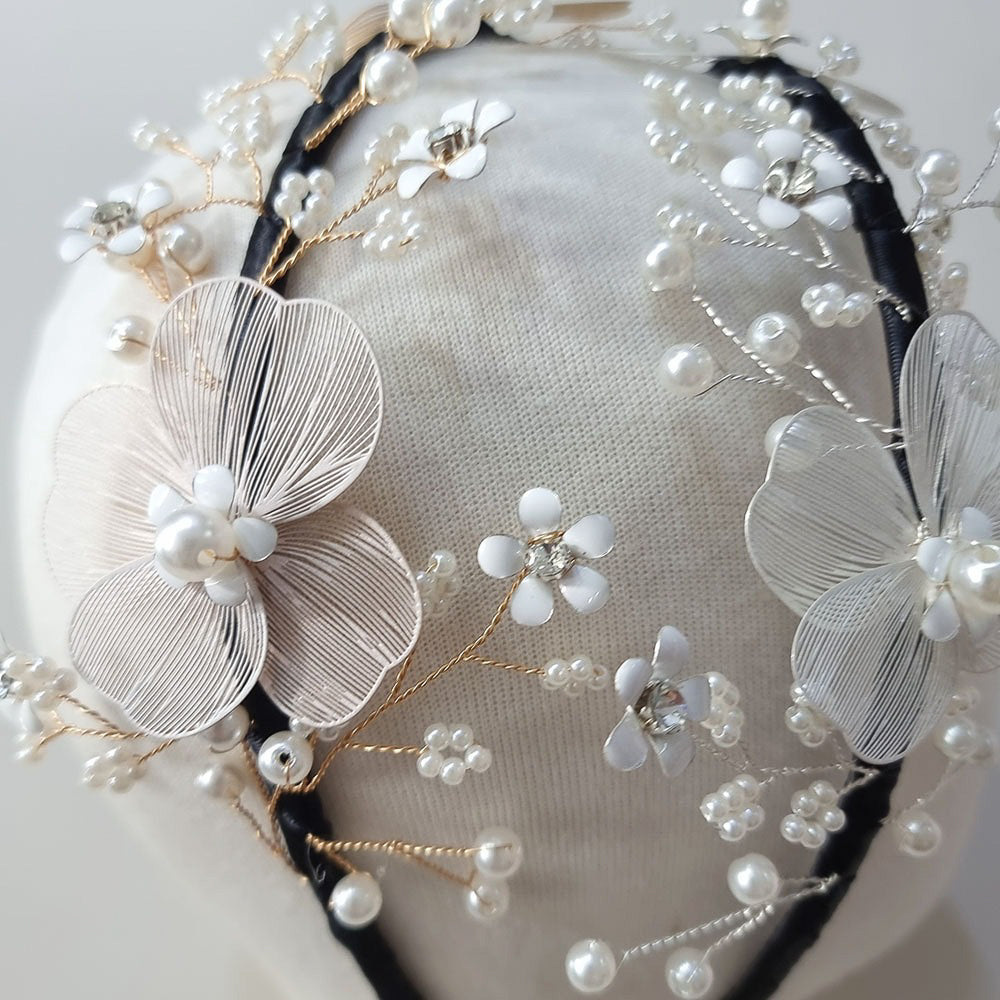 Pearl Petal Headband